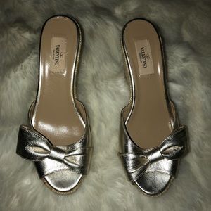 VALENTINO GARAVANI espadrille wedges